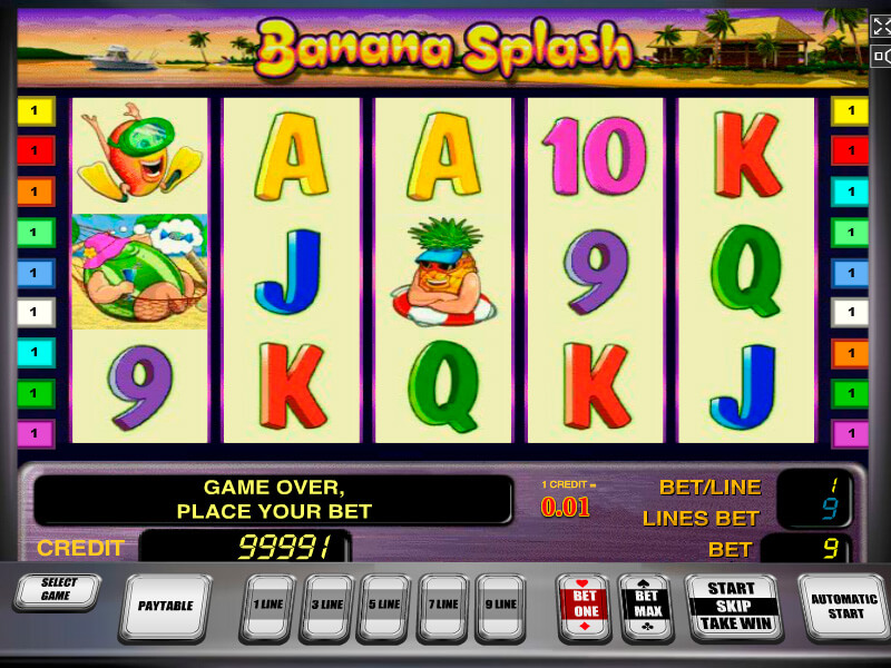 Игровой автомат banana splash обзор вулкан вин игровые автоматы